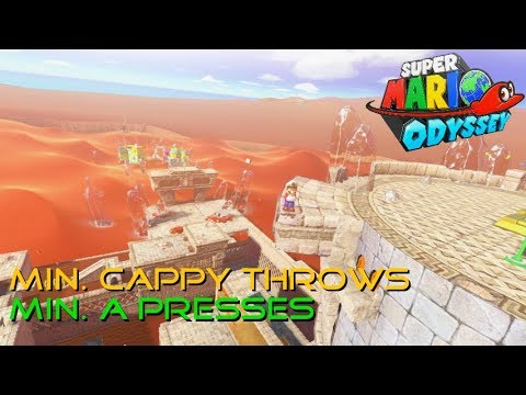 Atop the Highest Tower - 0x A Presses / 0x Cappy throws | Super Mario Odyssey