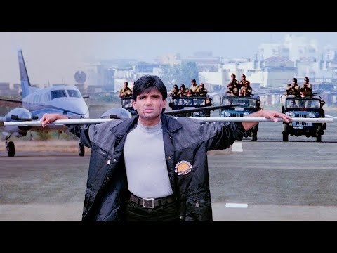 सुनील शेट्टी की धमाकेदार एक्शन मूवी सीन्स | Vinod Khanna, Sunil Shetty, Amrish Puri, Dhaal Movie