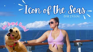 We Met Rover! ICON OF THE SEAS VLOG Day 2