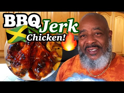 BBQ Jerk Chicken & Wedges (OVEN STYLE) | Deddy's Kitchen