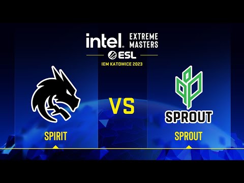 Spirit vs Sprout | Map 3 Anubis | IEM Katowice 2023 Play-In