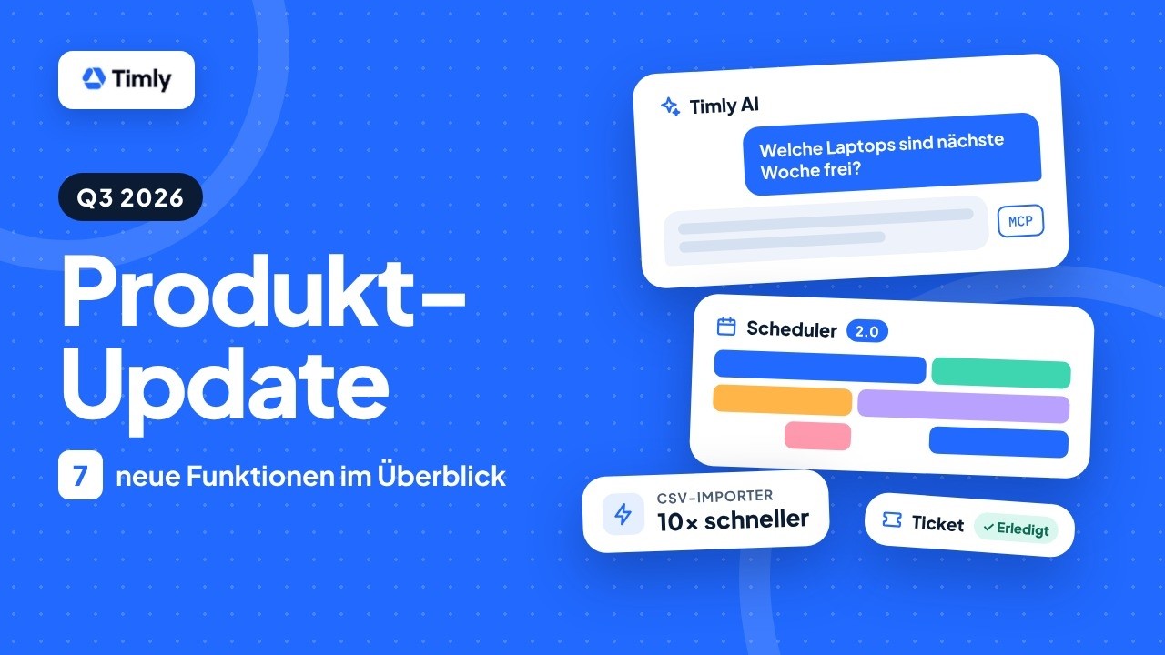 Timly Produktupdates - Q3 2026