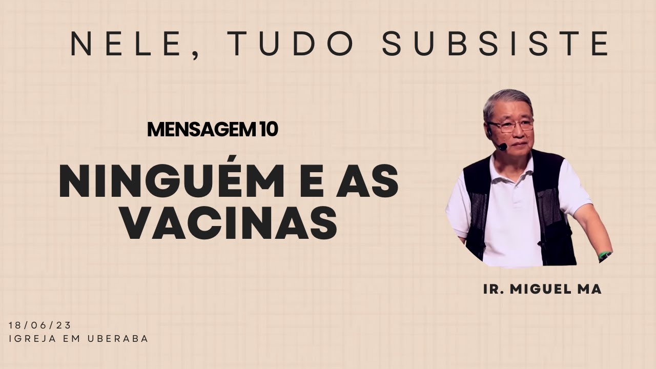 10. Ninguém e as vacinas