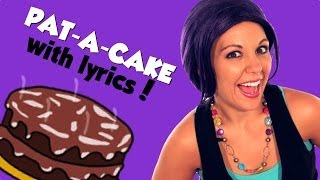 Pat-a-Cake Nursery Rhyme with Lyrics