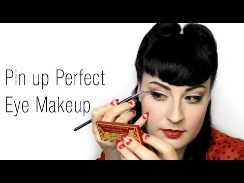 How to Achieve Pinup Perfect Eye Makeup by Uncover Magazine