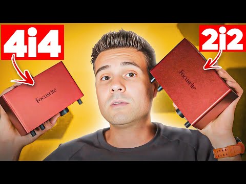 KEY Differences Between The Focusrite 2i2 vs 4i4