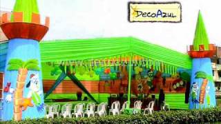 preview picture of video 'DOKI - DECOAZUL - Decoración de Fiestas Infantiles'