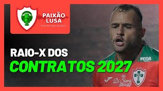 RAIO-X DOS JOGADORES COM CONTRATO COM A PORTUGUESA ATÉ 2027 | 03/08/26