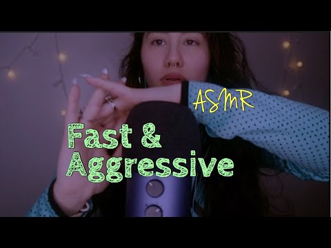 ASMR Fast & Aggressive lens Tapping & More
