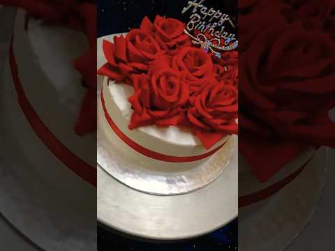 #cake with original flower #short