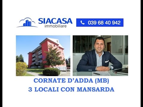 Appartamento 3 Locali con mansarda in vendita nel Comune di Cornate D'Adda - siacasagroup.com