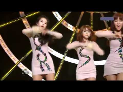 Wonder Girls -- Be My Baby [Music Core | 111119 ]