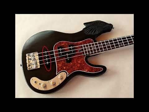 NAGEL Guitars E-Bass Classic Dragonhead image 12