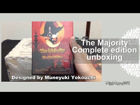 The Majority complete edition - unboxing kickstarter version