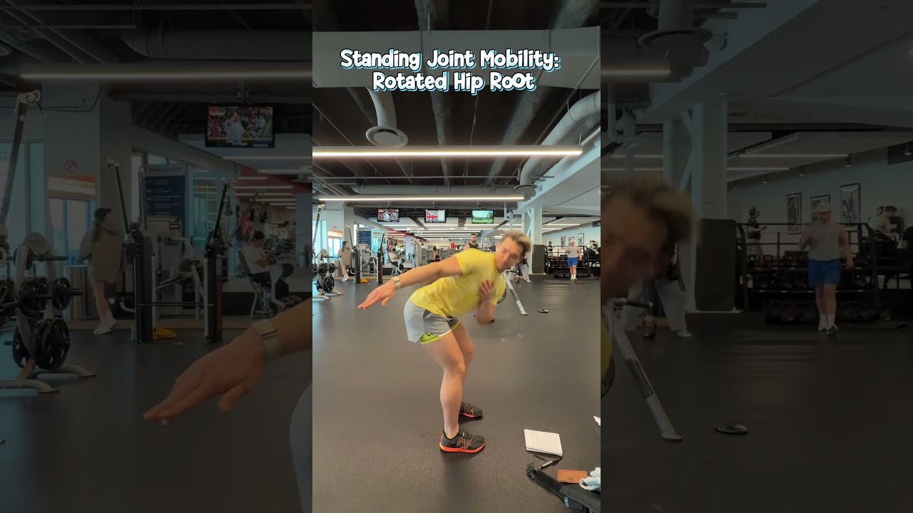 Standing Joint Mobility: Rotated Hinge Hip Root