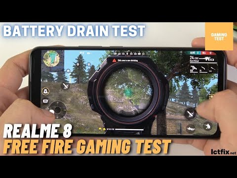 Realme 8 Free Fire Gaming test | Helio G95, 8GB RAM