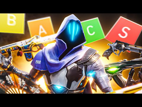 The Ultimate Valorant Skin Tier List // SPEEDRUN by Flexinja