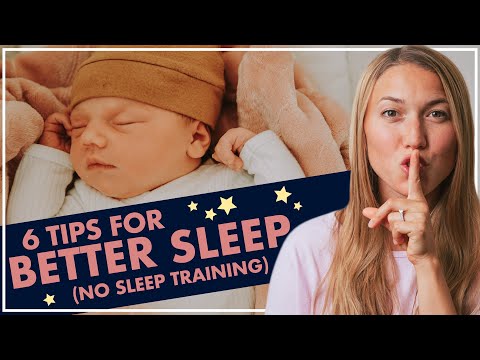 6 Tips for Better Sleep With NO Sleep Training | Wake Windows, Short Naps, Sleep Schedules!