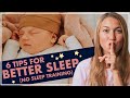 6 Tips For Better Sleep With NO Sleep Training Wake Windows Short Naps Sleep Schedules
