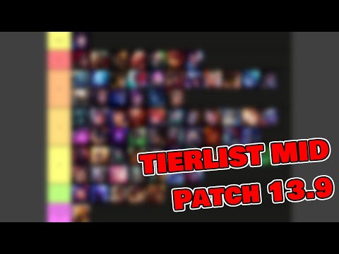 TIERLIST MIDLANE 13.9 - LA META NE CHANGE PAS BORIIIING