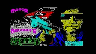 ZX Spectrum Vega Games - Motor Massacre