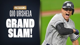 Gio Urshela HUGE GRAND SLAM to put Yankees up on Indians! (Wild Card round Game 2)