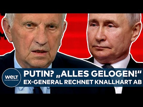UKRAINE-KRIEG: Wladimir Putin? "Alles gelogen!" Ex-General Wittmann rechnet knallhart ab!