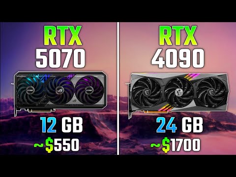 RTX 5070 vs RTX 4090 | Test in 7 Games