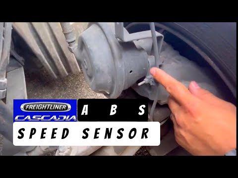 ABS Speed Sensor, 2021 Freightliner Cascadia.