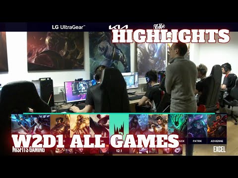 LEC W2D1 All Games Highlights | Week 2 Day 1 S12 LEC Spring 2022
