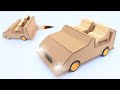How To Make Cardboard Car Without DC Motor Racing Car Easy DIY Car At Home