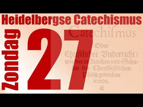 Ds. P. den Ouden | Heidelbergse Catechismus Zondag 27 | Zal men ook de jonge kinderen dopen? |