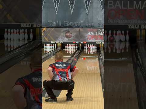 Finland’s Joonas Jehkinen delivers the 18th perfect game of the 55th Brunswick Ballmaster Open!