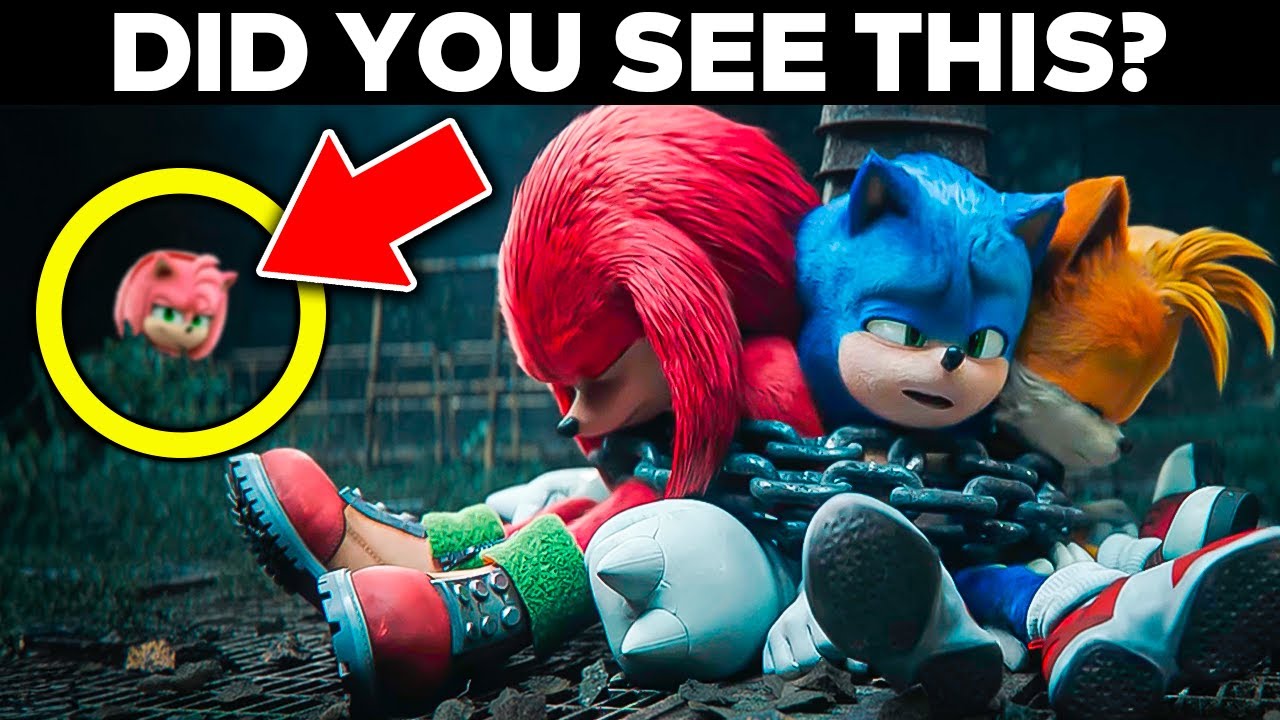 24 EASTER EGGS and DETAILS You Missed in SONIC 3 (New Trailer!)