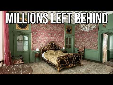 Millions in Treasure Left Inside This Abandoned Fairytale Castle