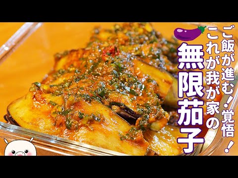 【ご飯がススム無限茄子】茄子のスタミナ味噌漬け#272
