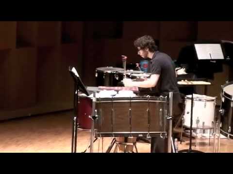 Rebonds B, Iannis Xenakis. Performed by Alessandro Valiante