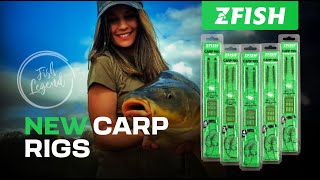 ZFISH nadväzec WIDE GAPE CARP Rig č.4