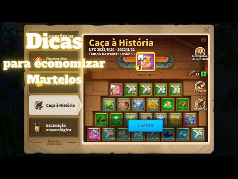 Rise of Kingdoms - Dicas Caça à história
