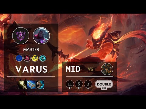 Varus Mid vs Cassiopeia - EUW Master Patch 10.16
