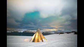 MEETING SAMI PEOPLE & SLEEPING IN THE ARCTIC UNDER THE NORTHERN LIGHTS!