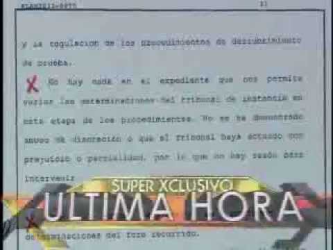 SuperXclusivo 9/12/11 - No procede apelación de Giselle contra Maripily y Alomar