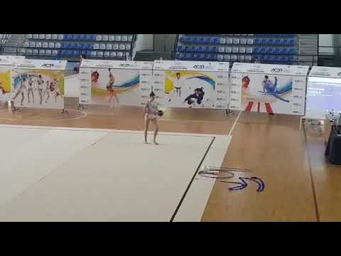 Cristina Tuccio palla. Campionato regionale  di specialità gold 2019