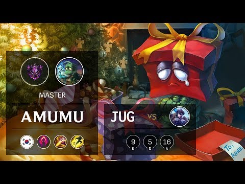 Amumu Jungle vs Sejuani - KR Master Patch 9.22