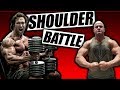 Shoulder Battle | Heavy Shoulder workout | Mark Bell - Mike O'Hearn
