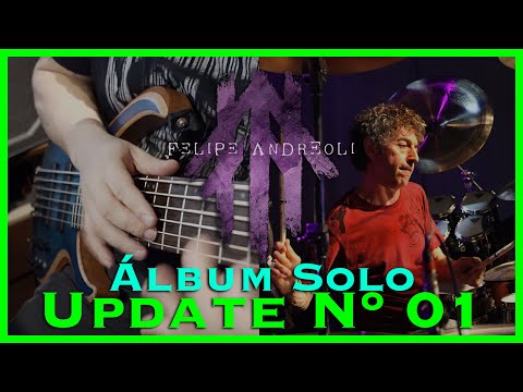 Felipe Andreoli - Solo Album Update 01 - Simon Phillips and Pre-Production