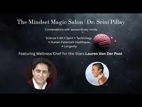 #Celebrity chef and artist Lauren Von Der Pool talks with me about turning #food into #medicine 🙏 — Dr. Srini Pillay
