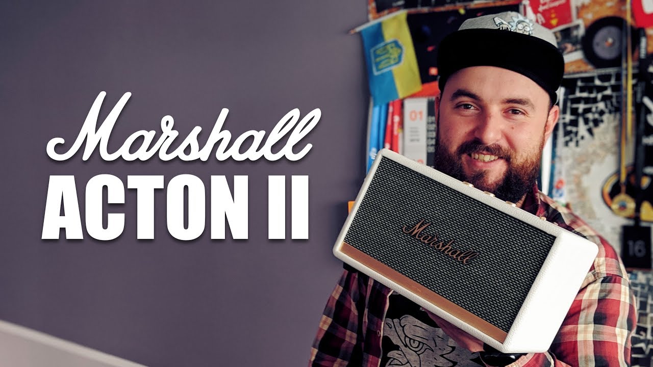 Акустика Marshall Loudspeaker Acton II (White) video preview