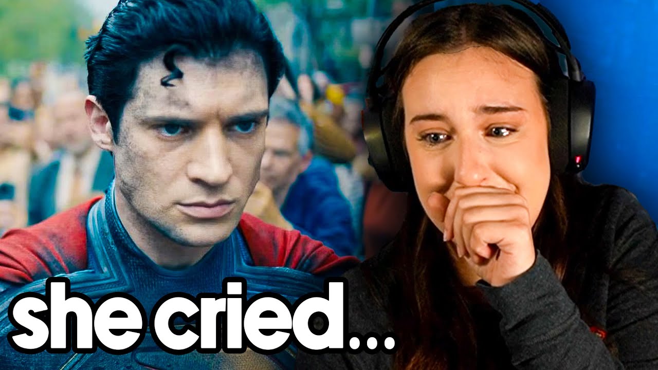 EMOTIONAL SUPERMAN TRAILER REACTION!