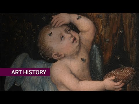 Why is this angel covered in bees? | Lucas Cranach the Elder's 'Cupid Complaining to Venus'